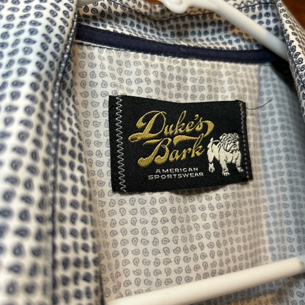 Duke’s Bark American Sportwear Short Sleeve Pearl Button Snap Shirt - Picture 6 of 8